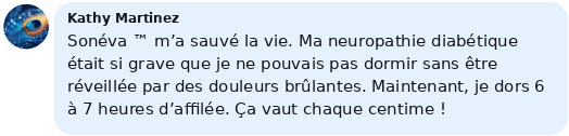 Commentaire Facebook d'un client Sonéva