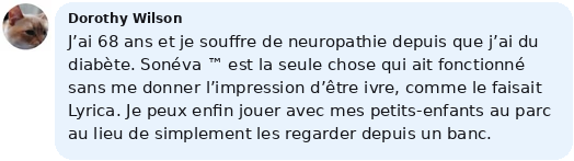 Commentaire Facebook d'un client Sonéva