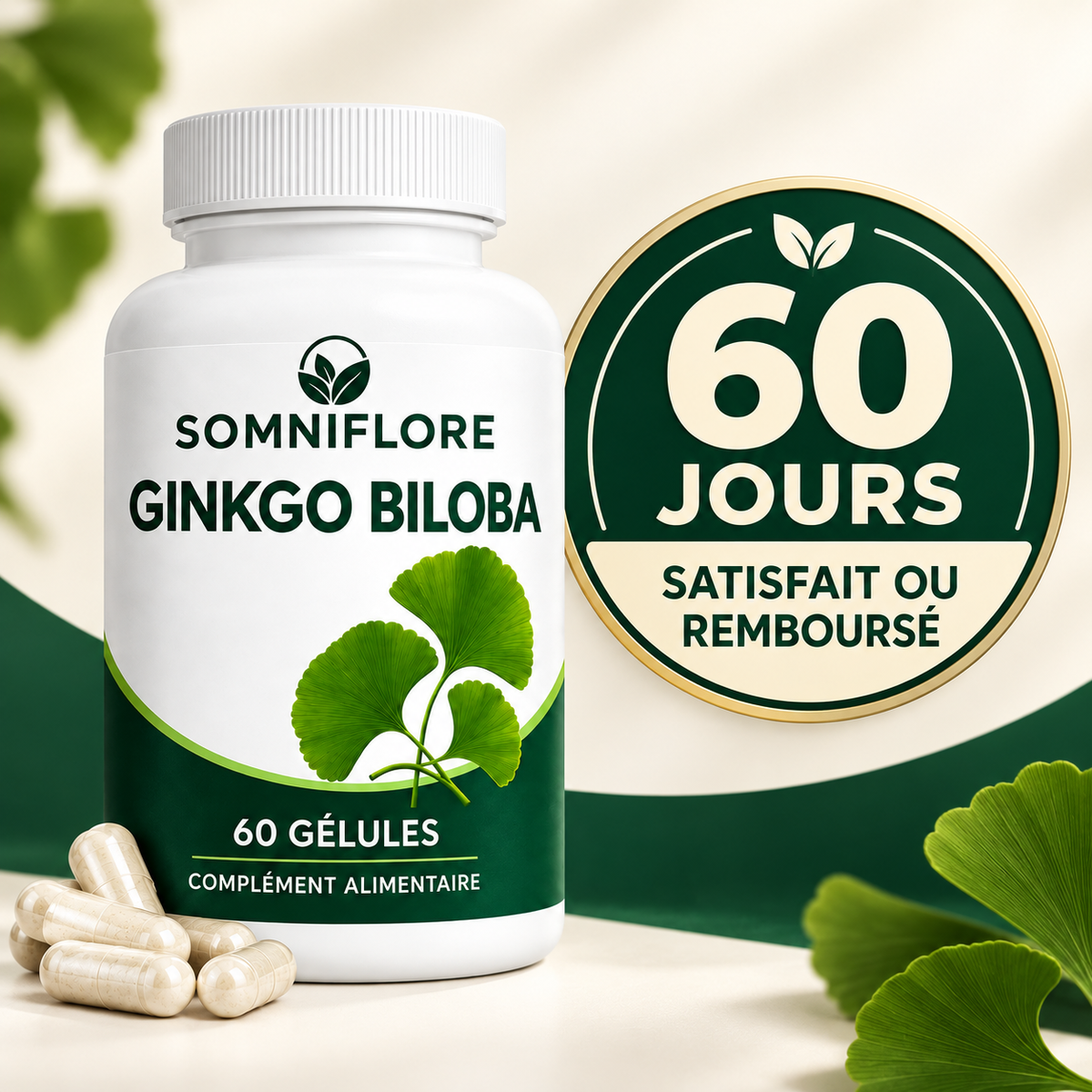 Somniflore, garantie satisfait ou remboursé 60 jours