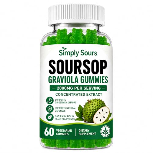Corosia Gummies Corossol (Graviola) – Antioxydant & Immunité – 60 Gummies