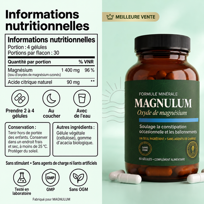 Magnulum ™ Nettoyage du Côlon