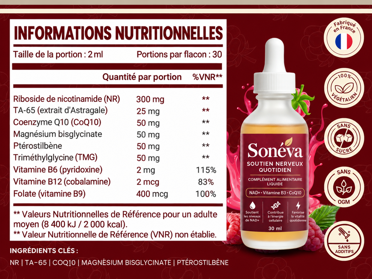 Sonéva ™ – Soutien nerveux en gouttes