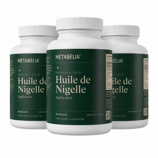 VIGILIA™ — huile de nigelle, soutien de la glycémie