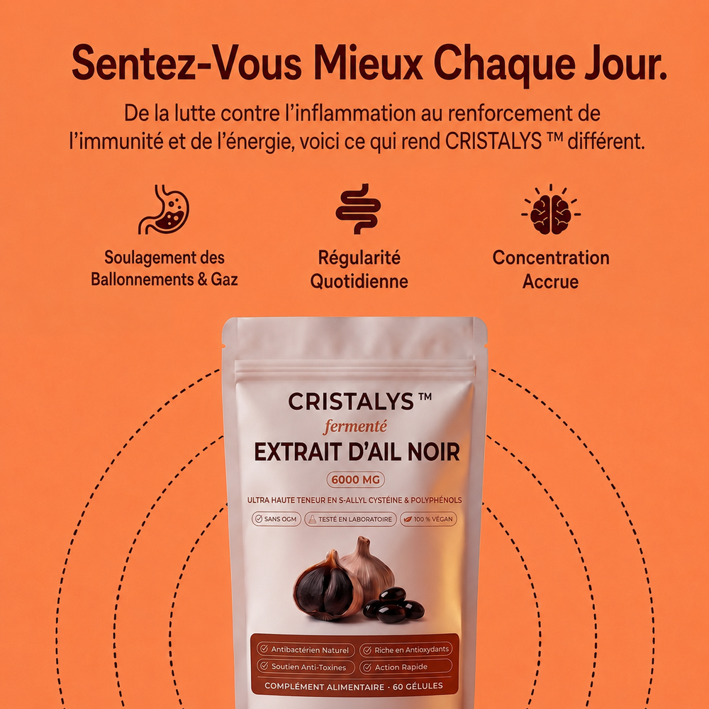 Pourquoi CRISTALYS™ agit là où rien d'autre n'a fonctionné