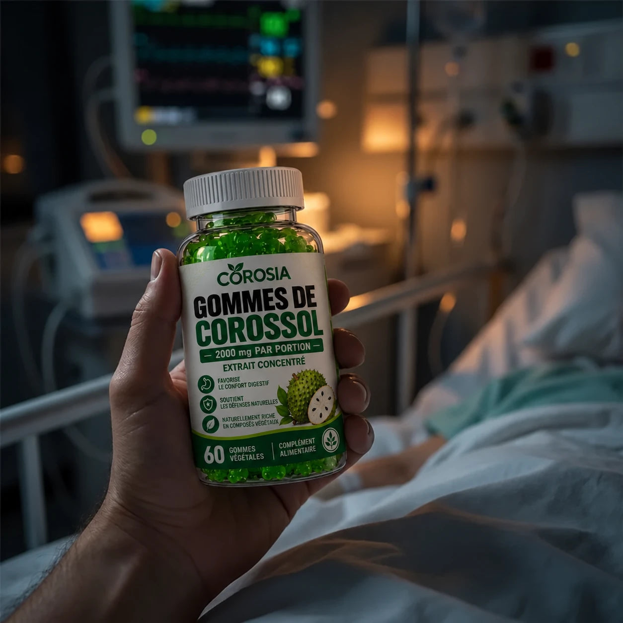 Flacon COROSIA, soutien au quotidien