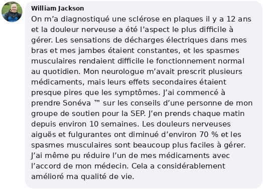 Commentaire Facebook d'un client Sonéva