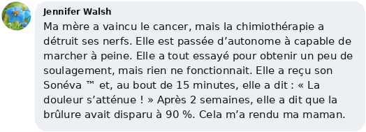 Commentaire Facebook d'un client Sonéva