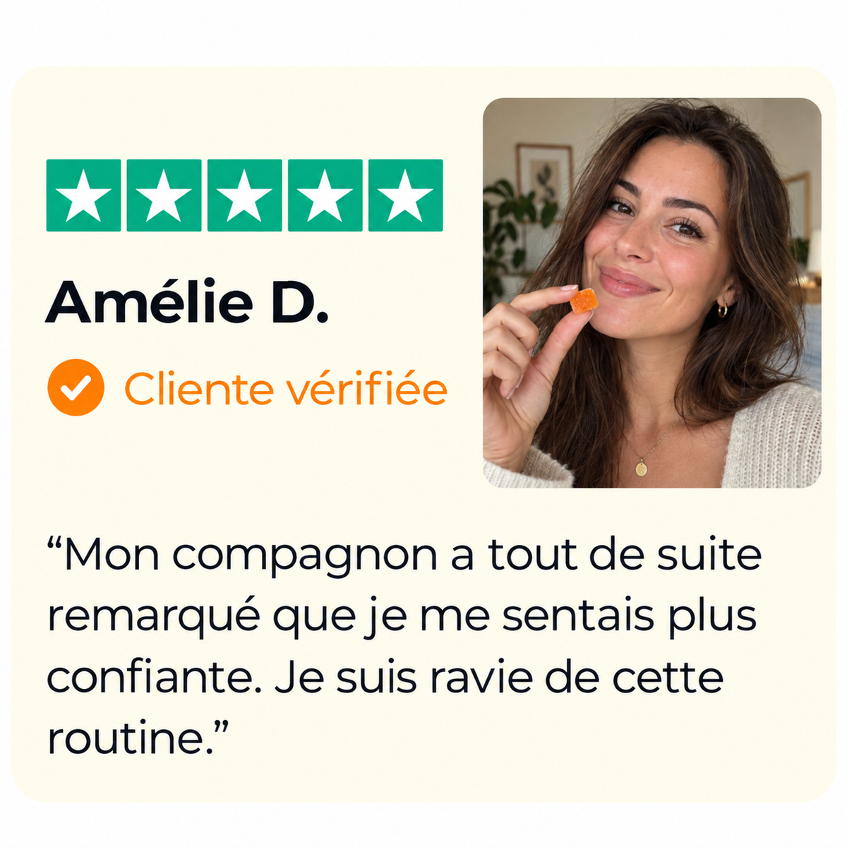 Avis d’Amélie, cliente FloraBella