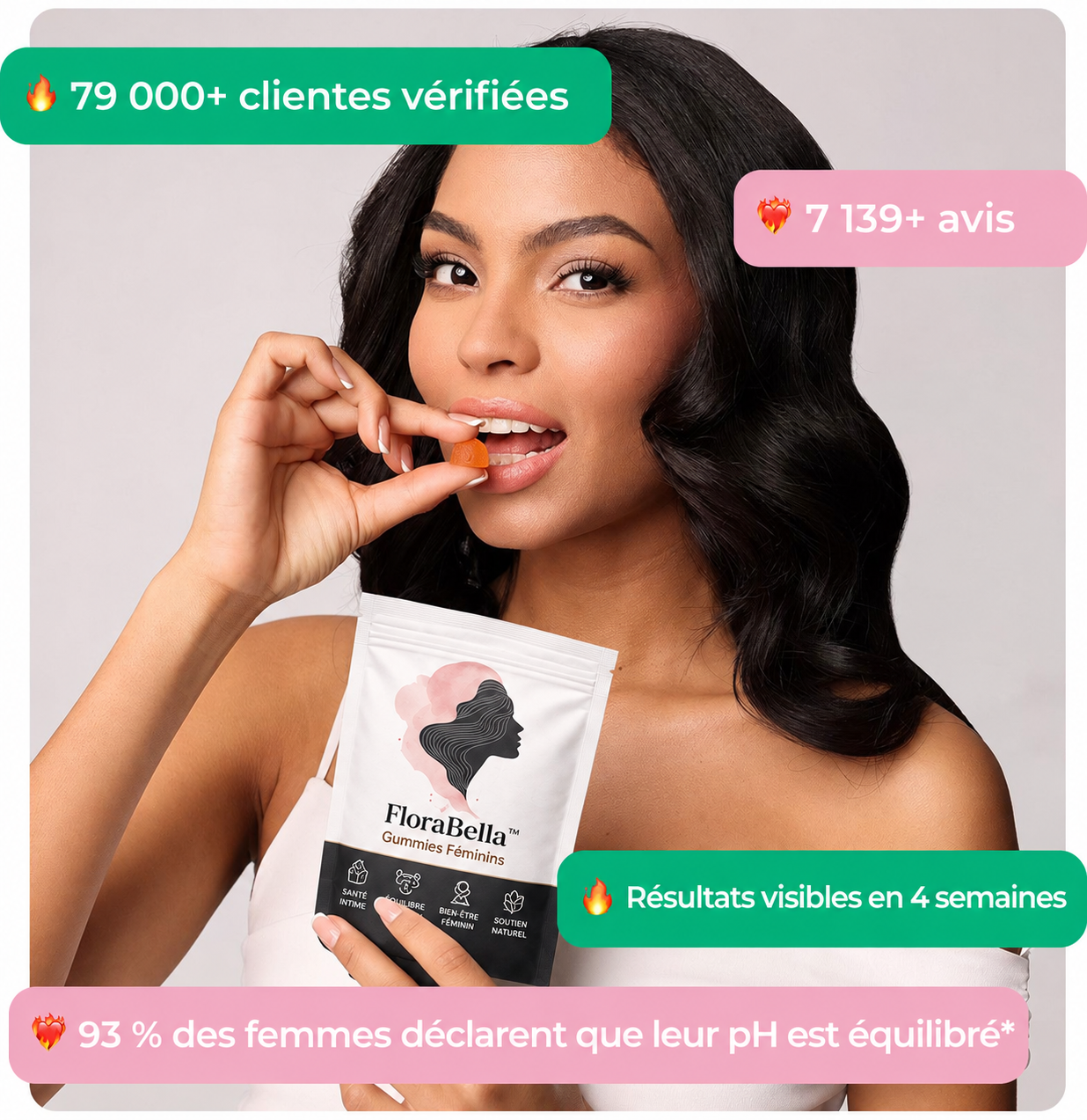 FloraBella™ Gummies Féminins