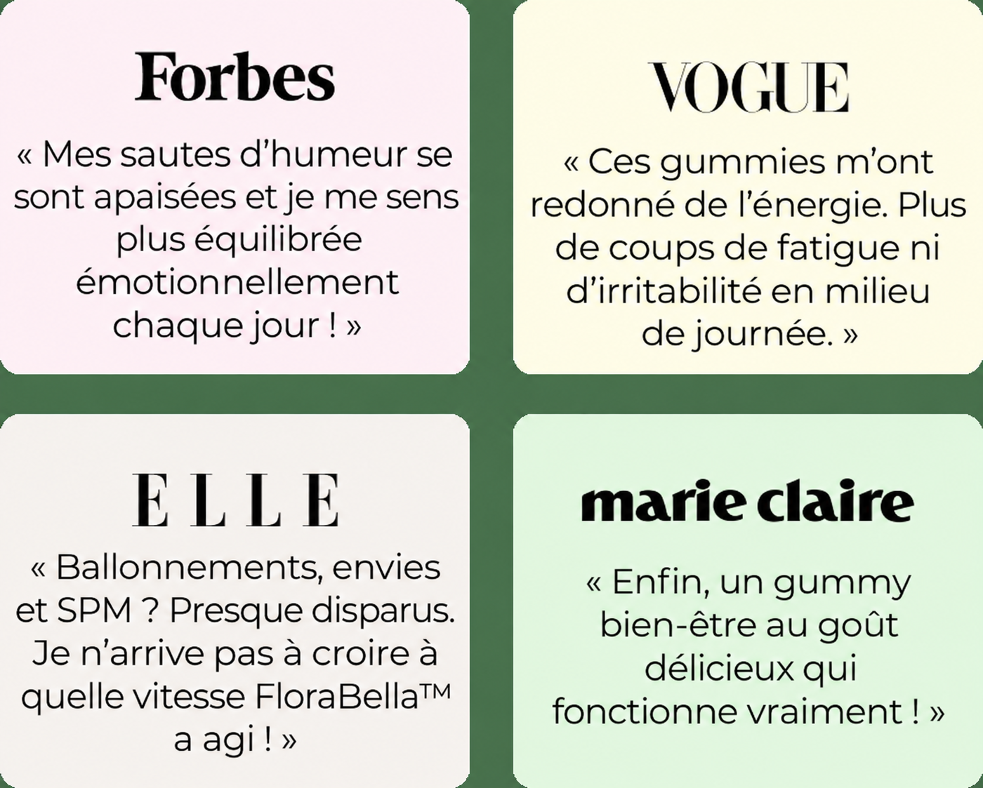 Avis médias sur FloraBella™